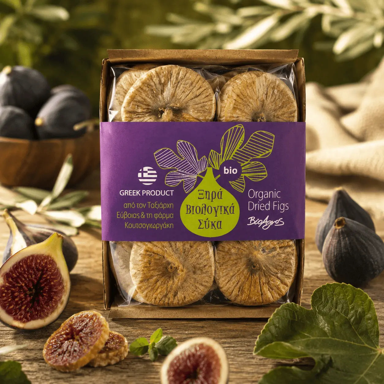 Organic Greek Dried Figs
