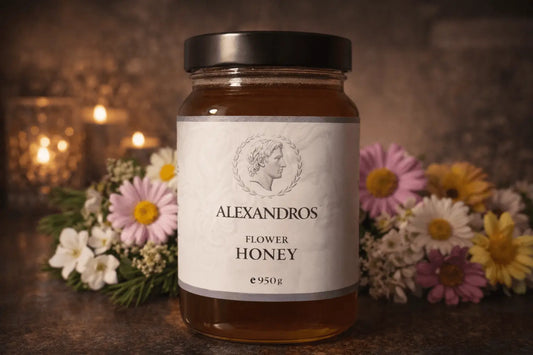 Raw Greek Flower Honey 950g