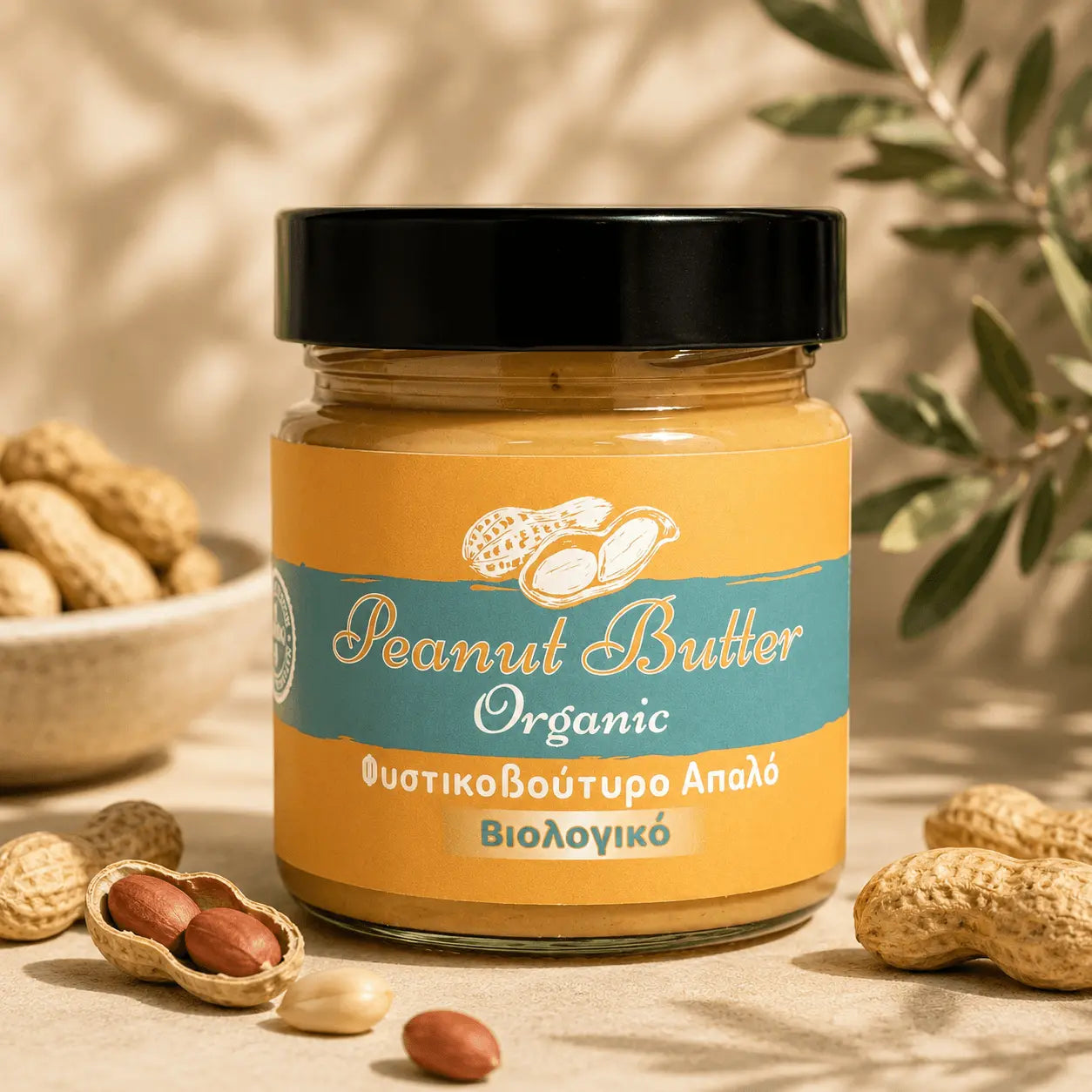 Biologische pindakaas - 250 g