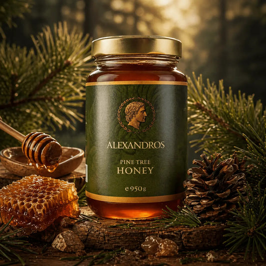 Raw Greek Pine Honey 950g