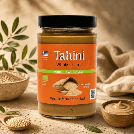 Organic Tahini Whole Grain - 370 g