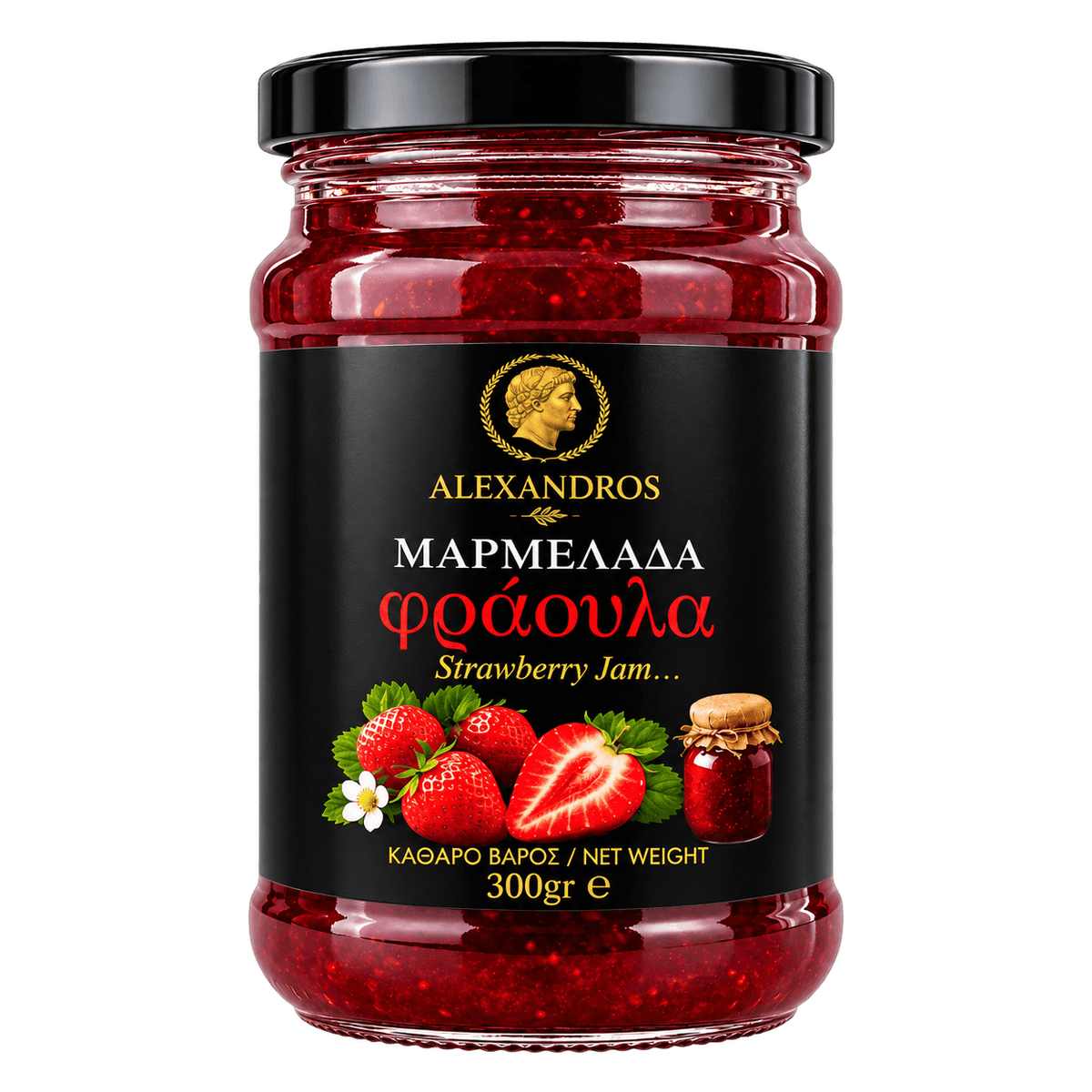 Strawberry Jam Alexandros 300g