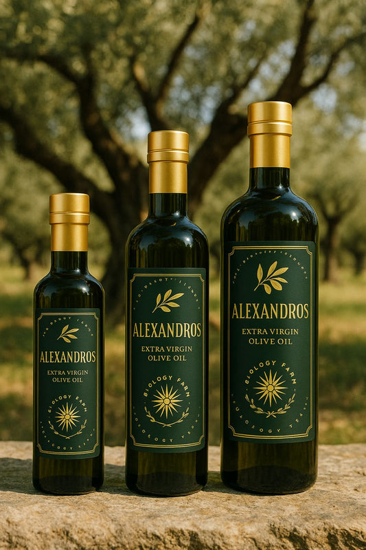 BIO Organic Extra Virgin Olive Oil - Alexandros Biofarm