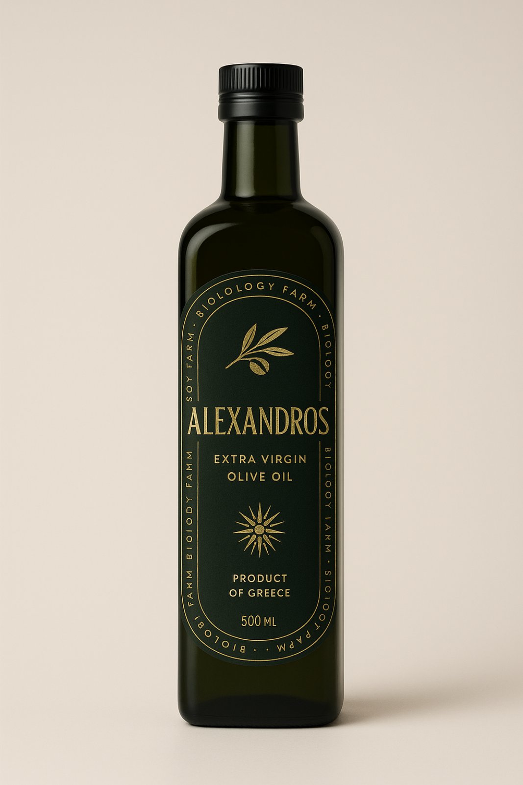 BIO Organic Extra Virgin Olive Oil - Alexandros Biofarm