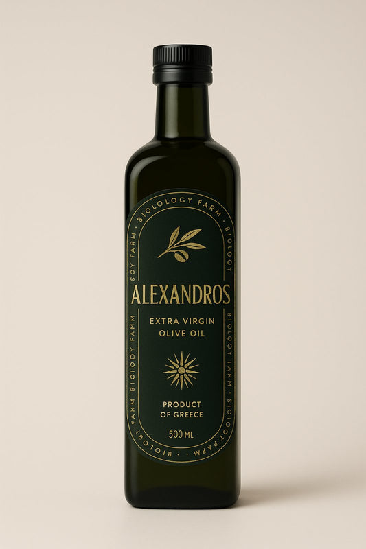 BIO Organic Extra Virgin Olive Oil - Alexandros Biofarm