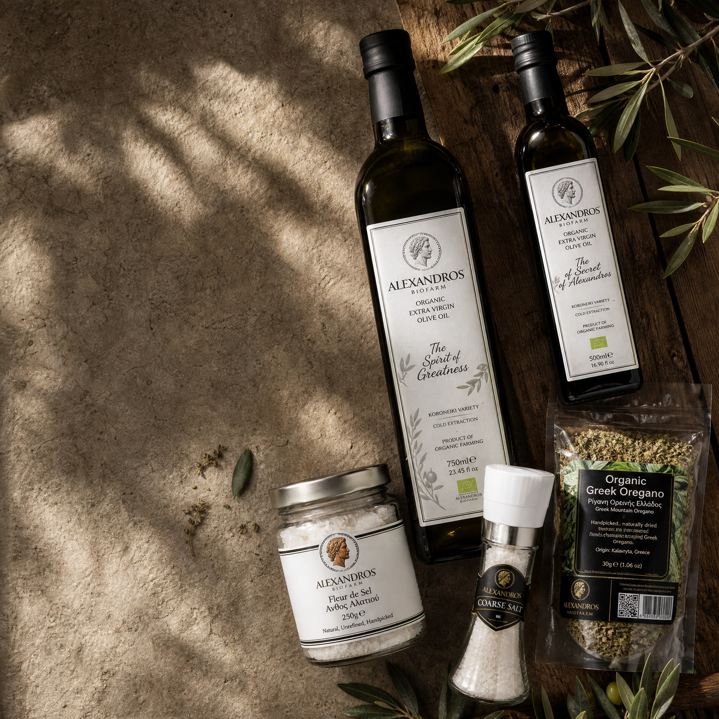 Die Alexandros Biofarm Kollektion – Das komplette griechische Erlebnis