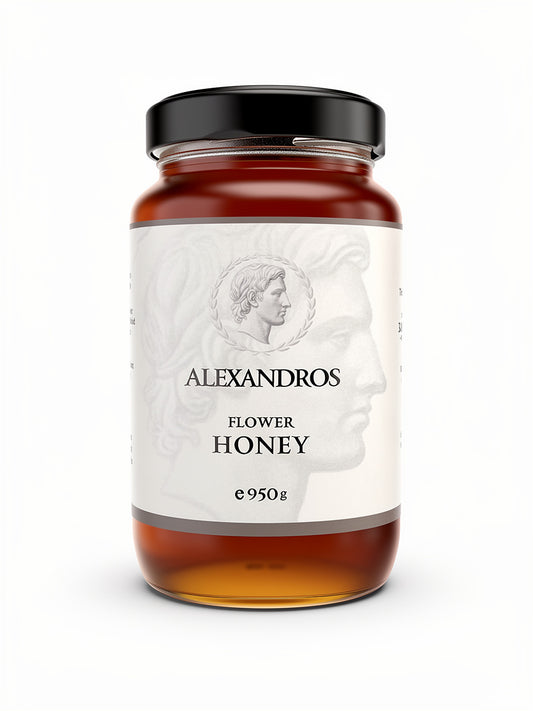 Raw Greek Flower Honey 950g