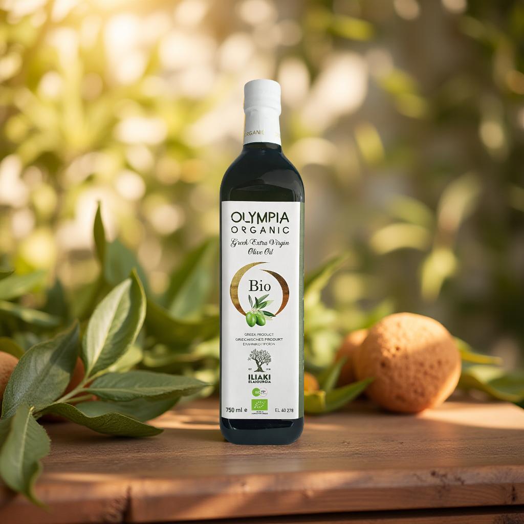 Olympia Organic Extra Virgin Olive Oil 750ml – Alexandros Biofarm