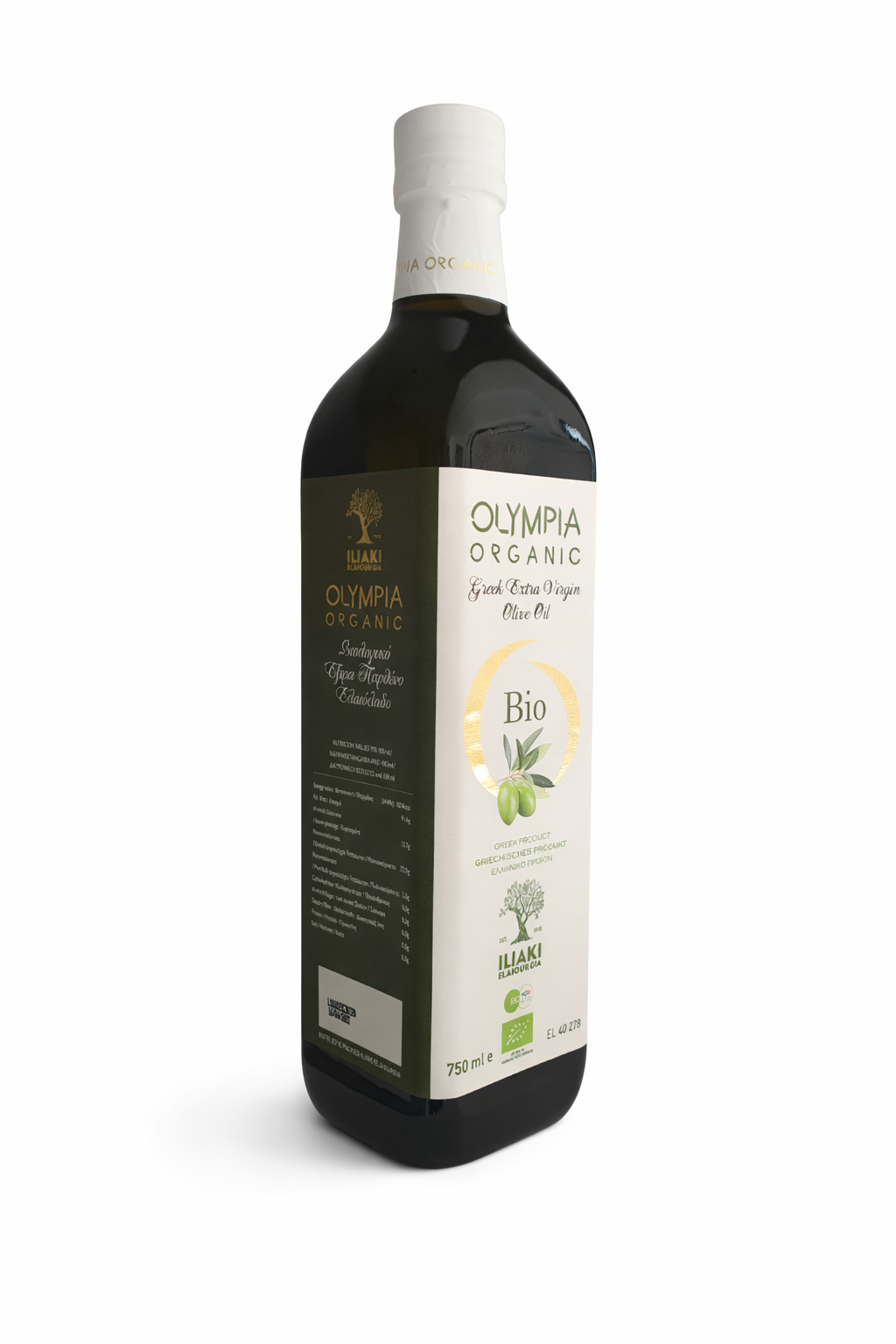 Olympia Organic Extra Virgin Olive Oil 750ml