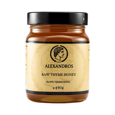 Surowy Grecki Miód Tymiankowy 450 g