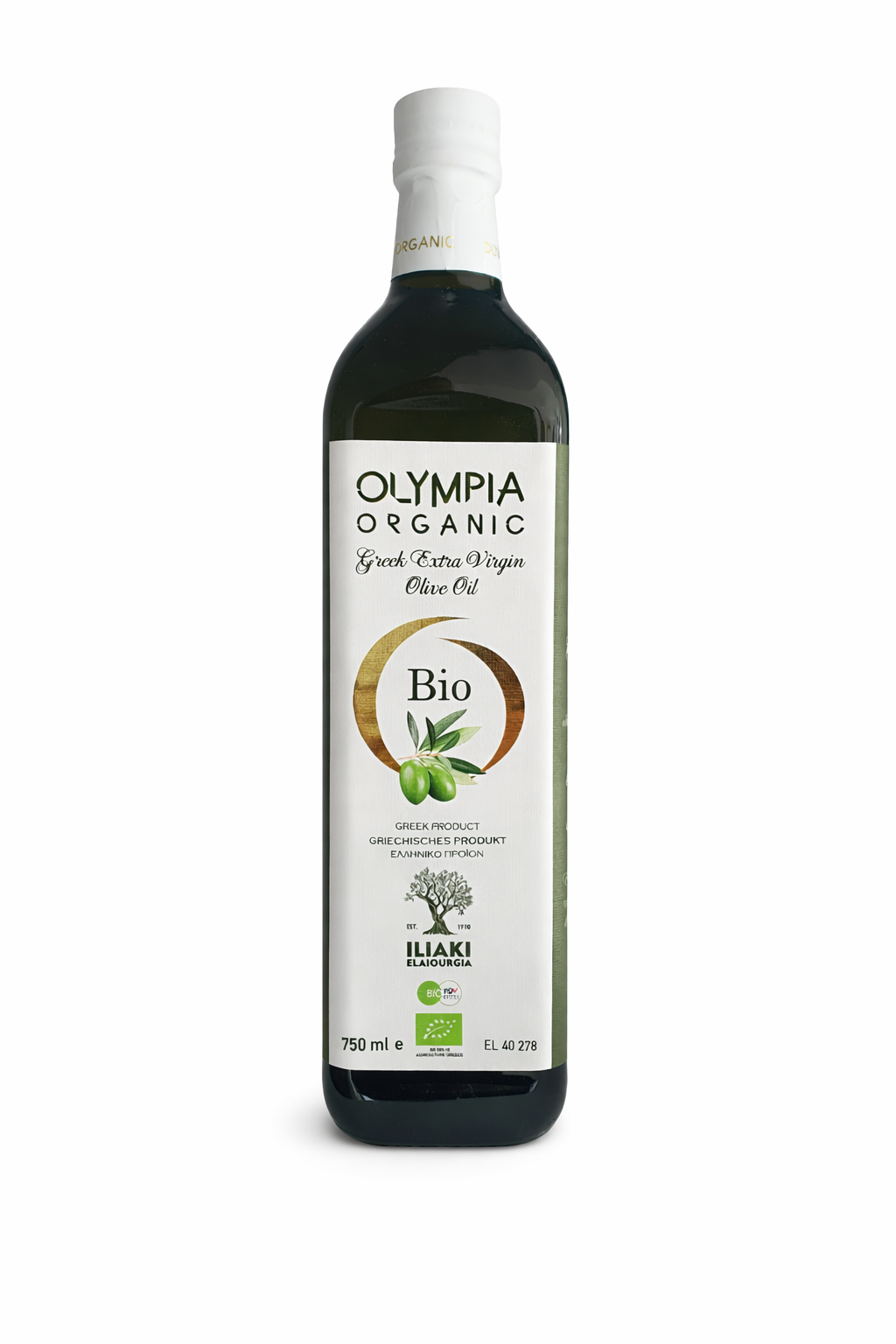 Olympia Organic Extra Virgin Olive Oil 750ml