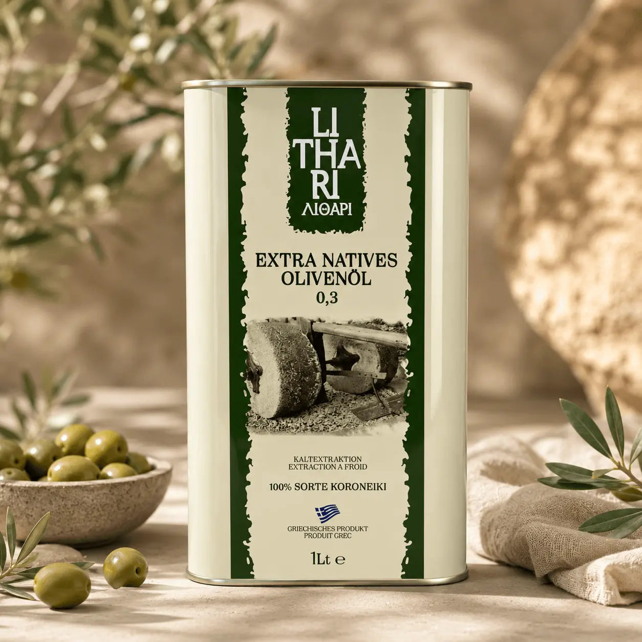 LiTHARI - Extra Virgin Olive Oil 1L