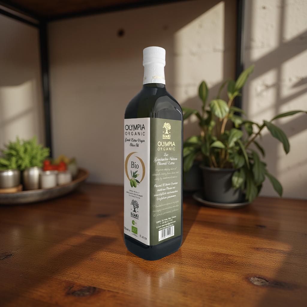Olympia Organic Extra Virgin Olive Oil 750ml – Alexandros Biofarm
