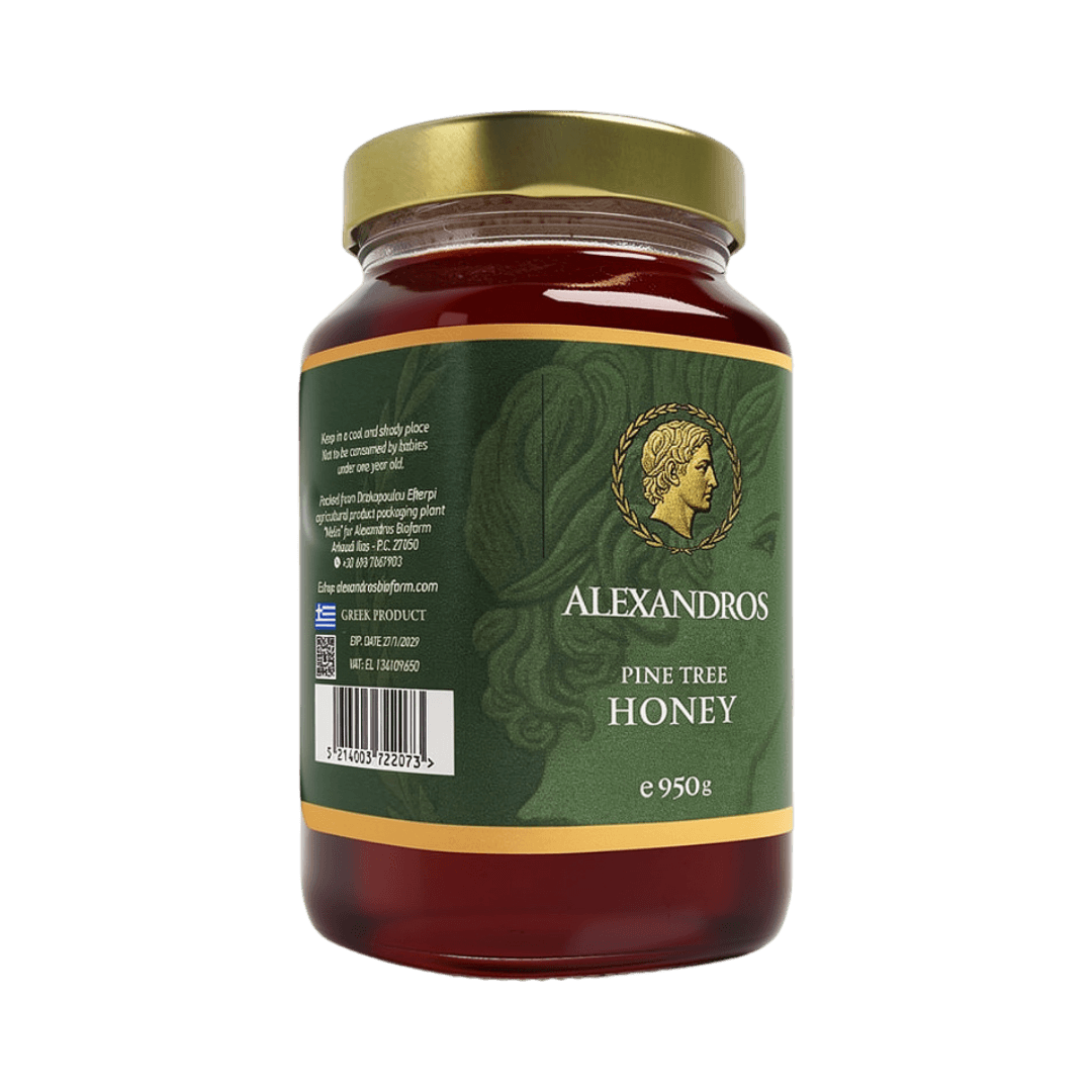 Raw Greek Pine Honey 950g