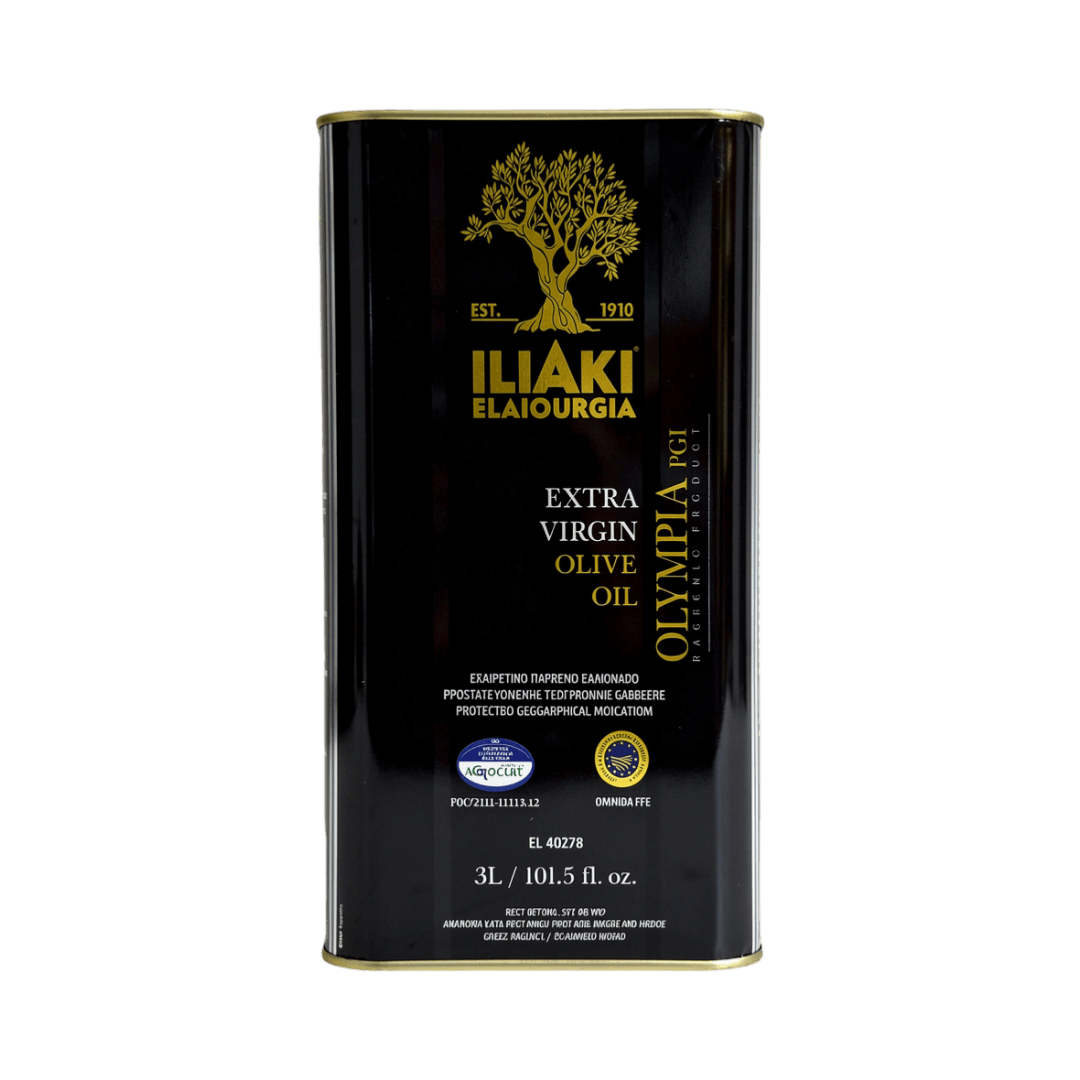 Iliaki Extra Virgin Olive Oil Olympia PGI 3L