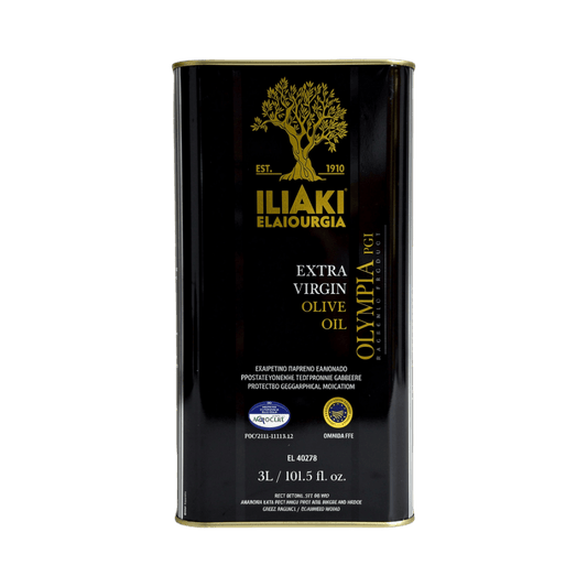 Iliaki Extra Virgin Olive Oil Olympia PGI 3L
