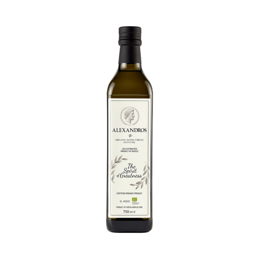Organic Extra Virgin Olive Oil 750ml – Alexandros Biofarm Greek Cold Extracted
