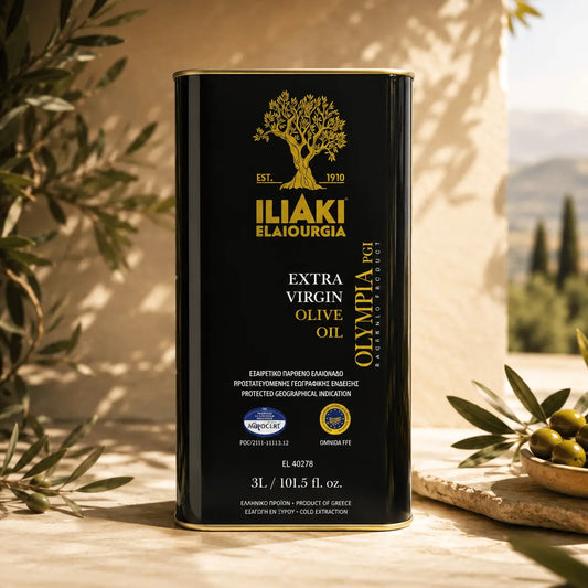 Iliaki Extra Virgin Olive Oil Olympia PGI 3L