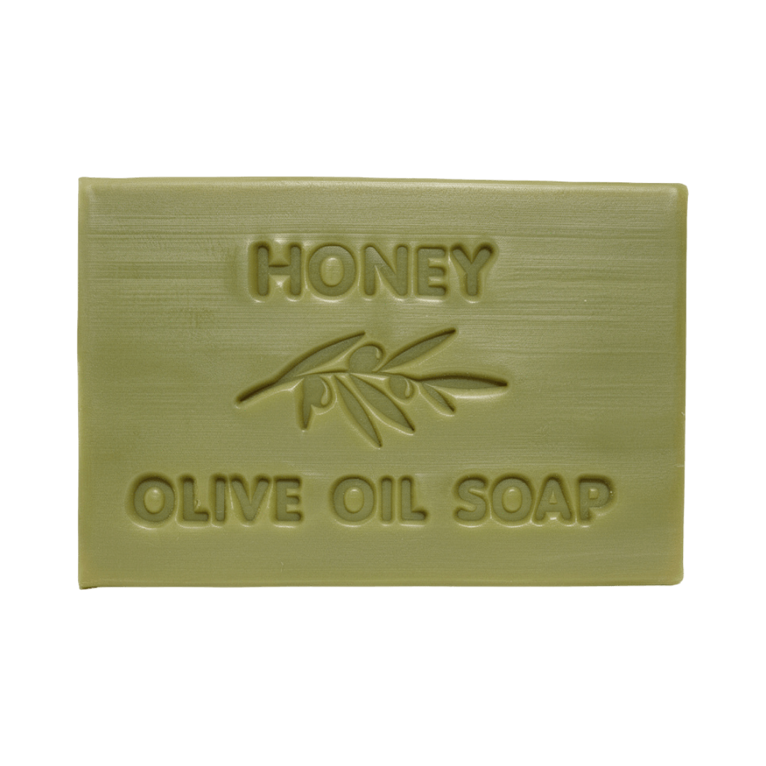 Natural Olive Oil Soap with Honey – Handmade in Greece – 100g