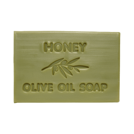Natural Olive Oil Soap with Honey – Handmade in Greece – 100g