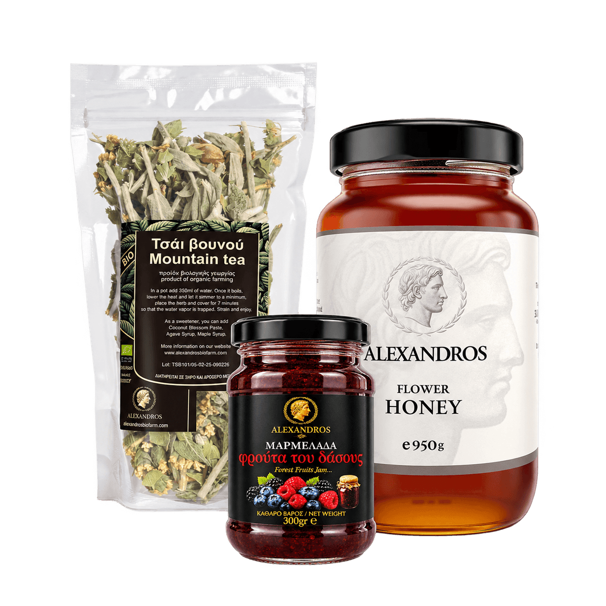 Greek Breakfast Experience – Honey, Jam & Mountain Tea
